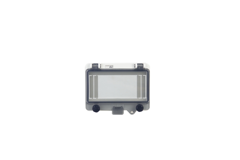 Open the transparent cover